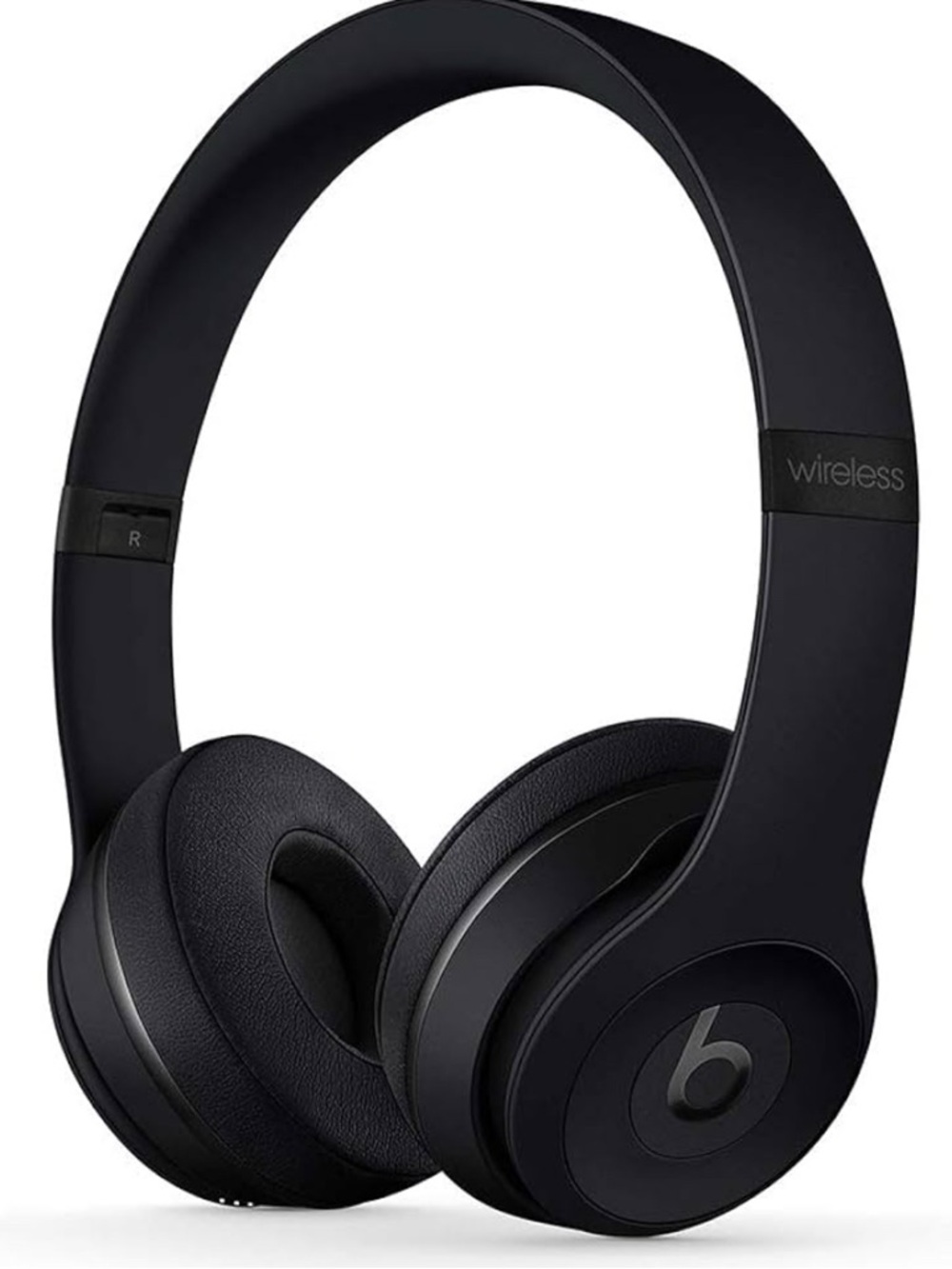Never Used Wireless Beats Solo 3 Headphones - Black with charger and case!